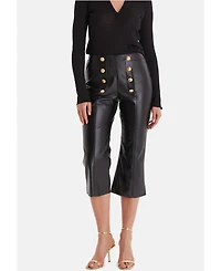 Furniq Uk Women's Black Leather Pants
