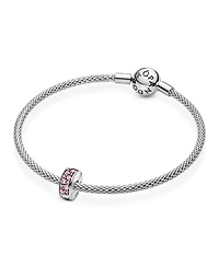 Pandora Cubic Zirconia Pave Fixed Clip Charm