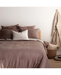 French Linen Comforter & Sham Set - Full/Queen