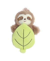 ebba Small Sonny Sloth Pocket Peekers Playful Baby Plush Toy Brown 5.5"