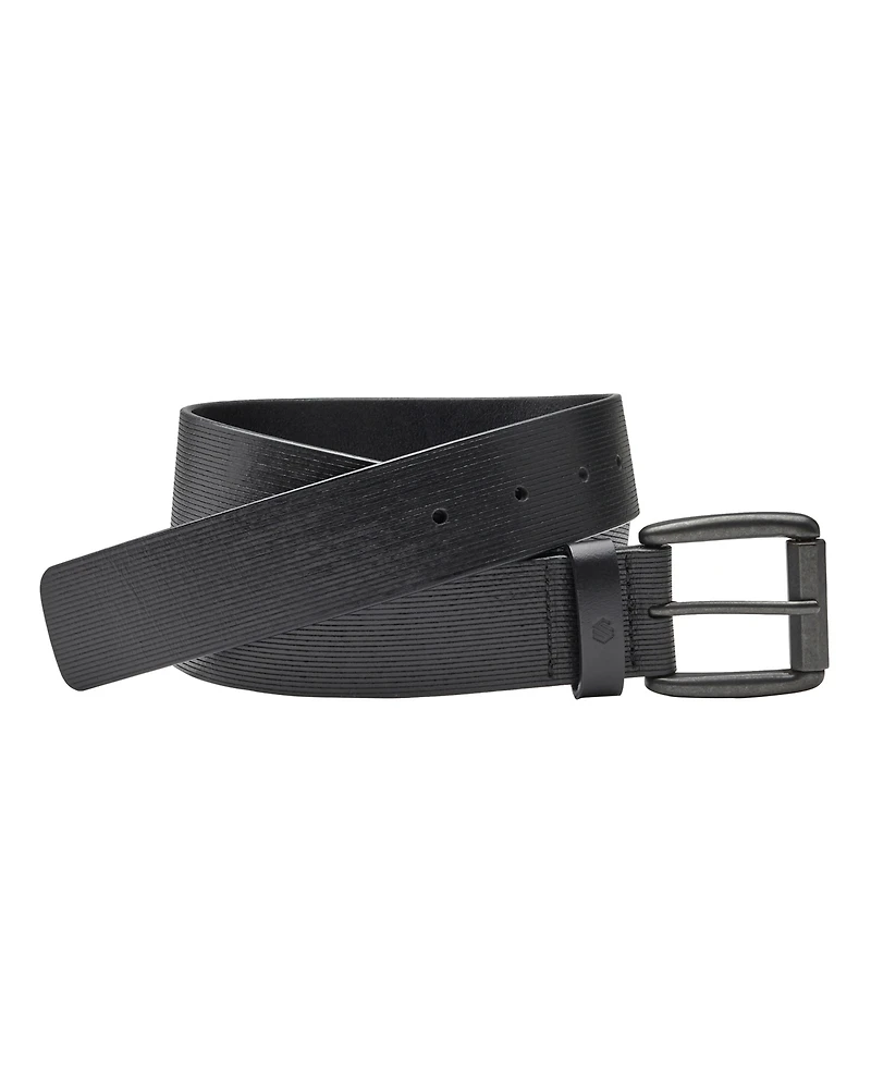 Johnston & Murphy Men's Scored Roller Buckle Belt