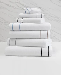 Cassadecor Bowery Stripe Cotton Hand Towel, 18" x 30"