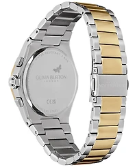 Olivia Burton Women's Hexa Multifunction Two-Tone Stainless Steel Bracelet Watch 38mm
