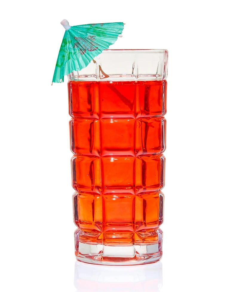Godinger Radius Set of 4 Highball Glasses