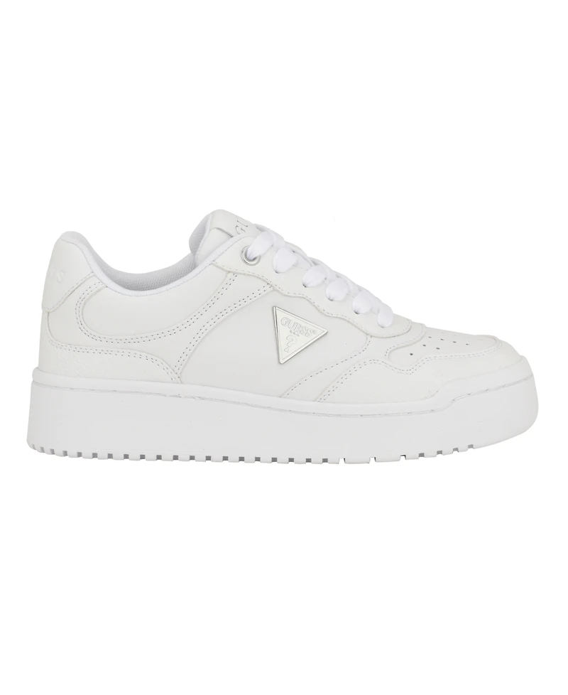 Guess Women's Miram Platform Lace-Up Court Sneakers
