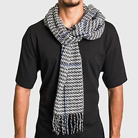 Alpine Swiss Men's Scarf Soft 80 Inch Long Warm Scarves Plaids Winter Shawl
