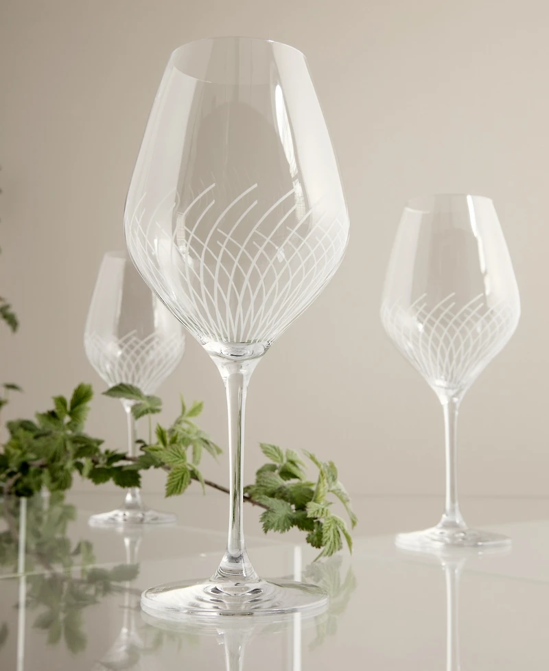 Rosendahl Holmegaard Cabernet Lines 23.3 oz Burgundy Glasses, Set of 2