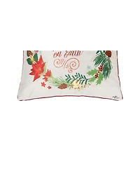 Peace On Earth Light-Up Led 18" x 18" Throw Pillow