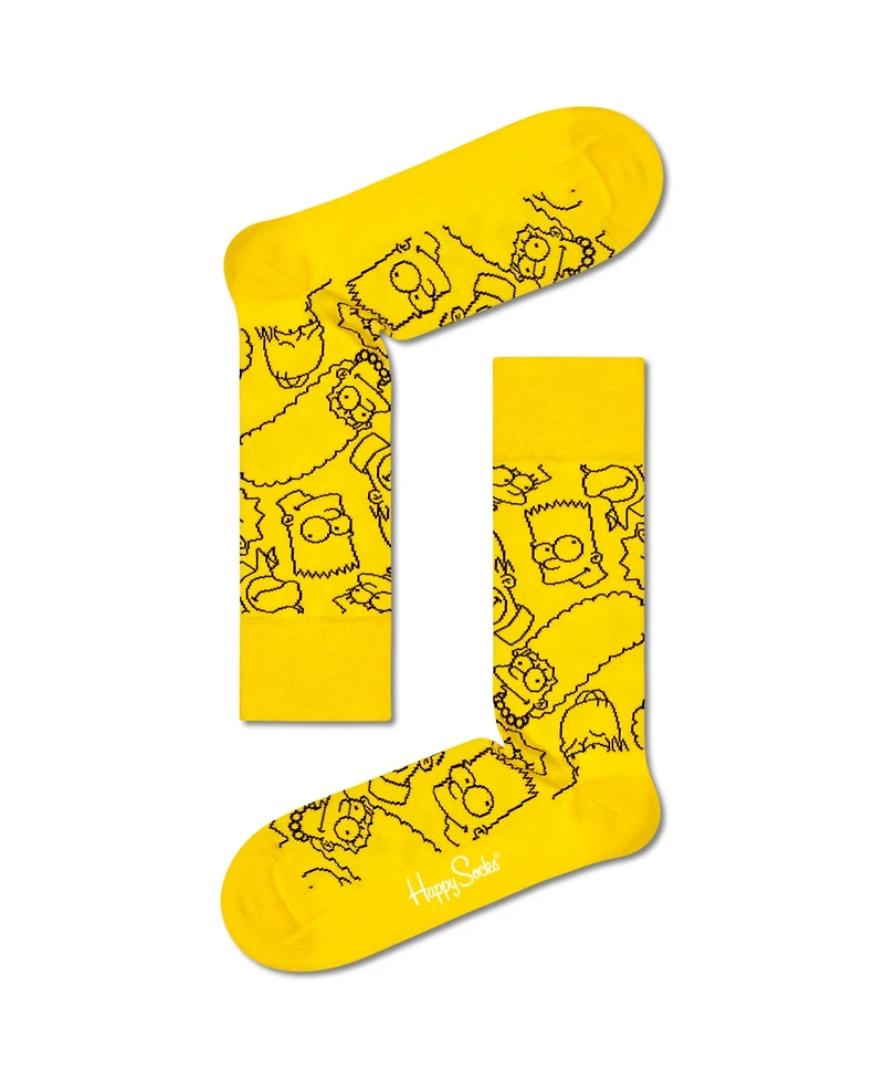 Happy Socks Men's Clouds in the Sky Socks Gift Set, Pack of 4