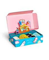 Happy Socks Men's Clouds in the Sky Socks Gift Set, Pack of 4