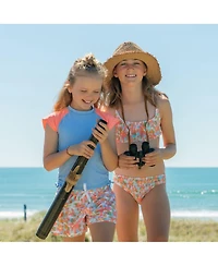 Toddler, Child Girl Hawaiian Luau Sustainable Shirred Bikini