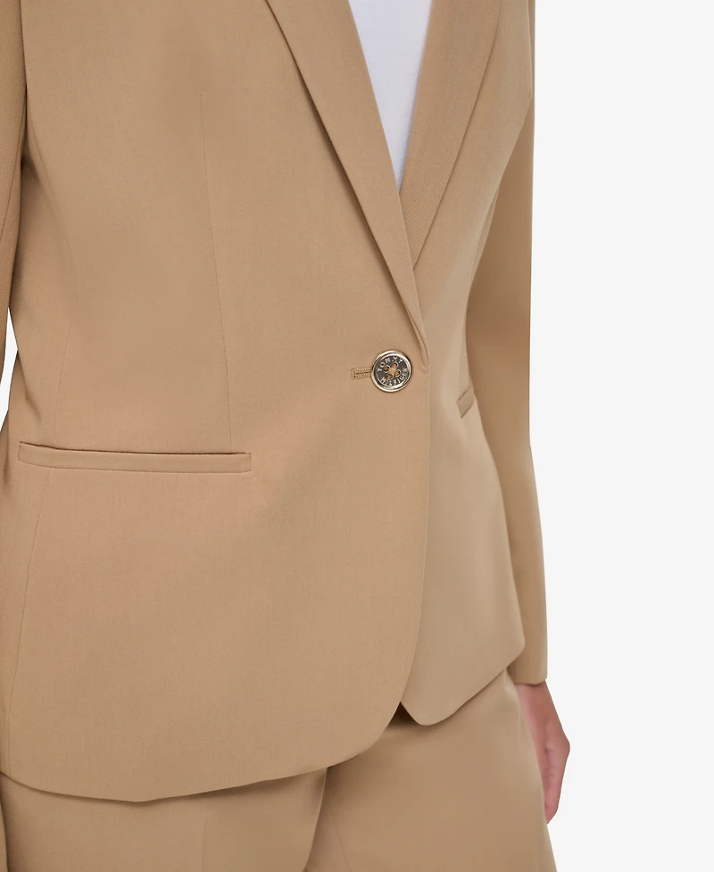 Tommy Hilfiger Women's One-Button Blazer