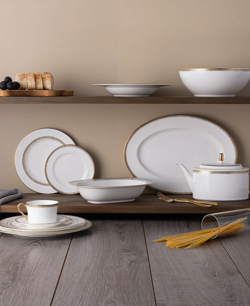 Noritake Haku Set of 4 Soup Bowls, Service For 4