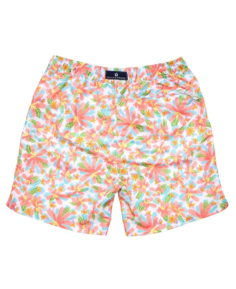 Mens Hawaiian Luau Sustainable Swim Short