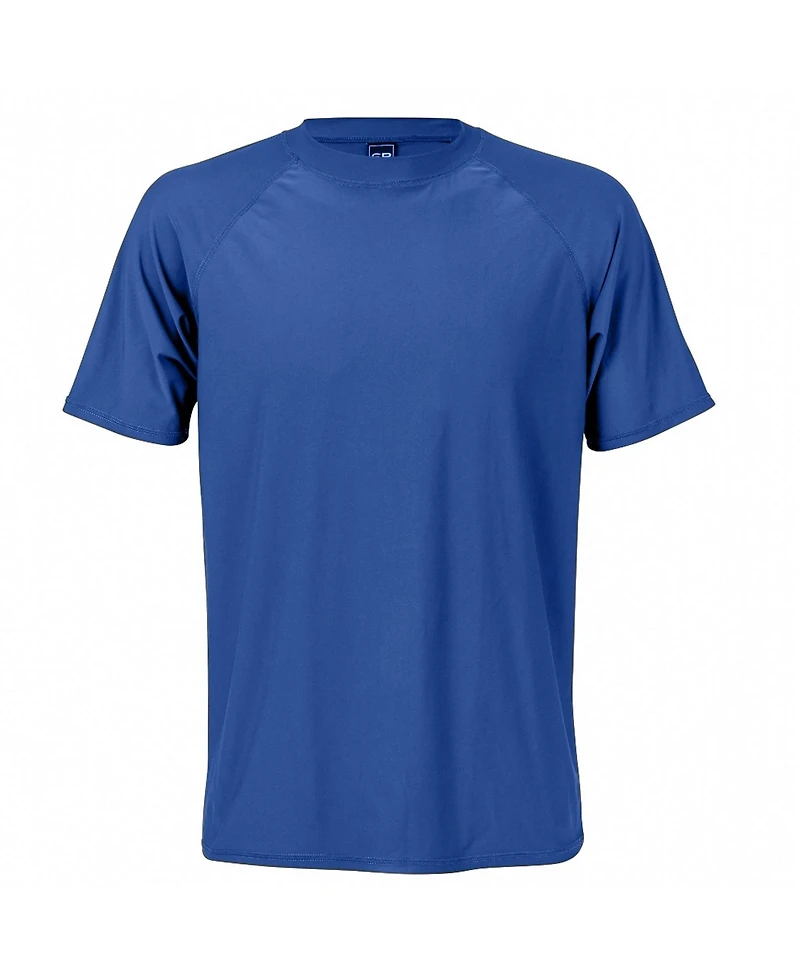 Mens Denim Blue Ss Rash Top