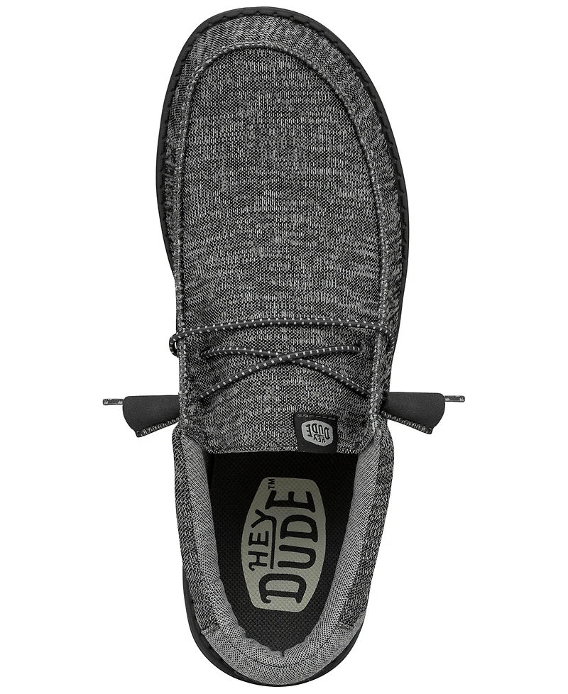 Hey Dude Men's Wally Sport Knit Casual Moccasin Sneakers from Finish Line