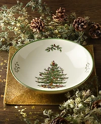 Spode Christmas Tree Pasta Serving Set, 5 Piece