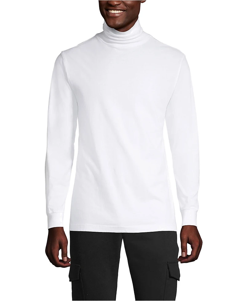 Lands' End Big & Tall Super-t Turtleneck