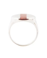 Barse Signet Bronze Circle Band Ring