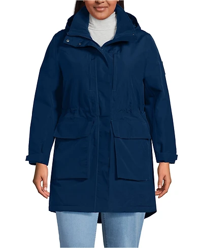 Lands' End Plus Squall Waterproof Insulated Parka