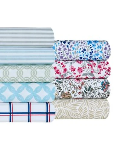 Sunham Microfiber Easy Care Printed Sheet Sets