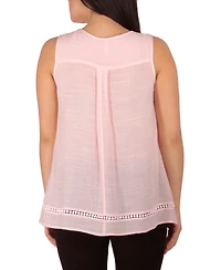 Ny Collection Petite Sleeveless Swing Blouse