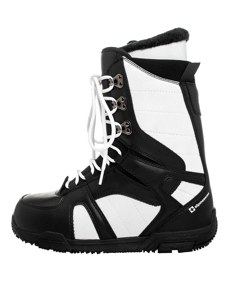 Alpine Swiss Mens Snowboard Boots Winter Sport Snow