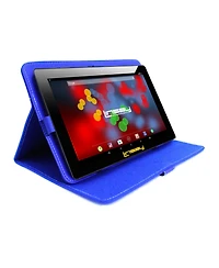 Linsay New 10.1" Tablet Octa Core 128GB Bundle with Leather Case Newest Android