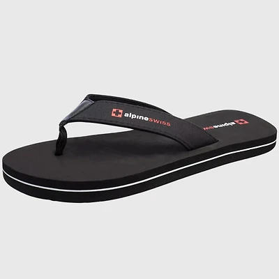 Alpine Swiss Men's Flip Flops Lightweight Thong Sandals Beach Slides Eva Sole for Comfort Durable Men Casual Wear Pool Outdoor Sandal