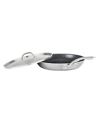 Viking Professional 5-Ply Stainless Steel Covered Non-Stick 12" Fry Pan