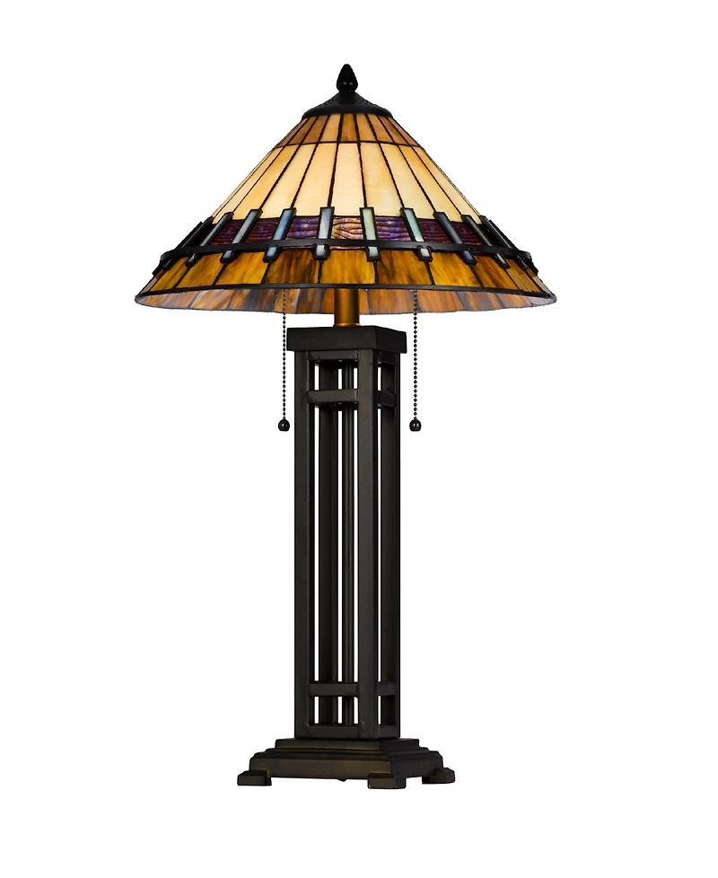 25.5" Height Metal and Resin Table Lamp