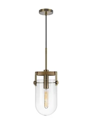 Stovall 1 Light 21" Height Metal Pendant