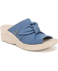 LifeStride Women's Smile Washable Slide Wedge Sandals