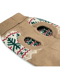 Hope & Henry Fair Isle Dog Sweater