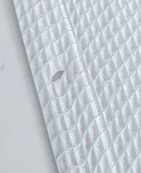Dainty Home Piazza 100% Cotton Shower Curtain, 72" x 70"