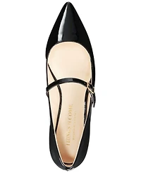 Things Ii Come Women's Kyra Luxurious Slip-on Mary Jane Pointed Toe Flats