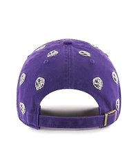 Men's and Women's '47 Brand Purple Baltimore Ravens Confetti Clean Up Adjustable Hat