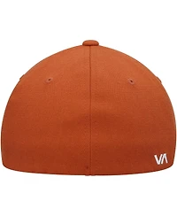Men's Rvca Orange Flex Fit Hat