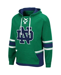 Men's Colosseum Notre Dame Fighting Irish Lace Up 3.0 Pullover Hoodie