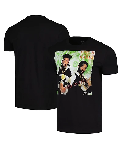 Men's Black Eric B. & Rakim Paid Full T-shirt