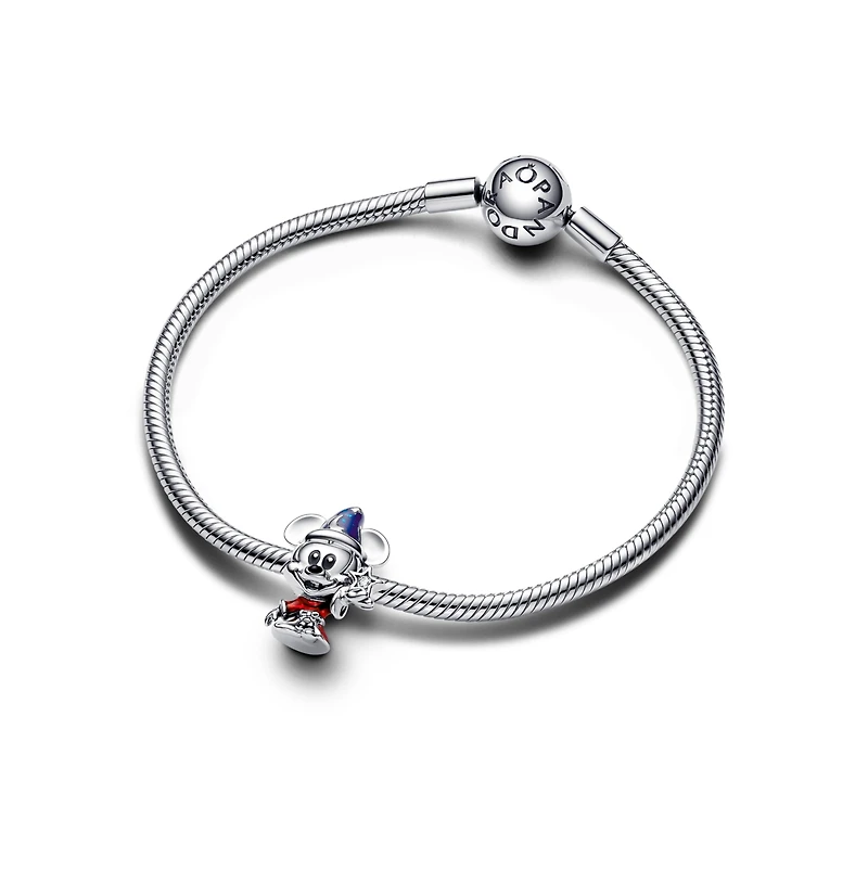 Pandora Disney Cubic Zirconia Sorcerer Apprentice Mickey Charm
