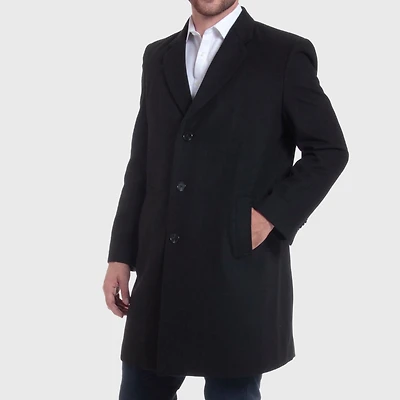 Alpine Swiss Luke Wool Mens Tailored 37" Walker Jacket Top Coat Car Overcoat