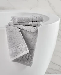 Oake Organic Cotton 4-Pk. Washcloth, Exclusively at Macy's