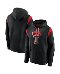 Men's Fanatics Black Texas Tech Red Raiders Gym Rat Pullover Hoodie