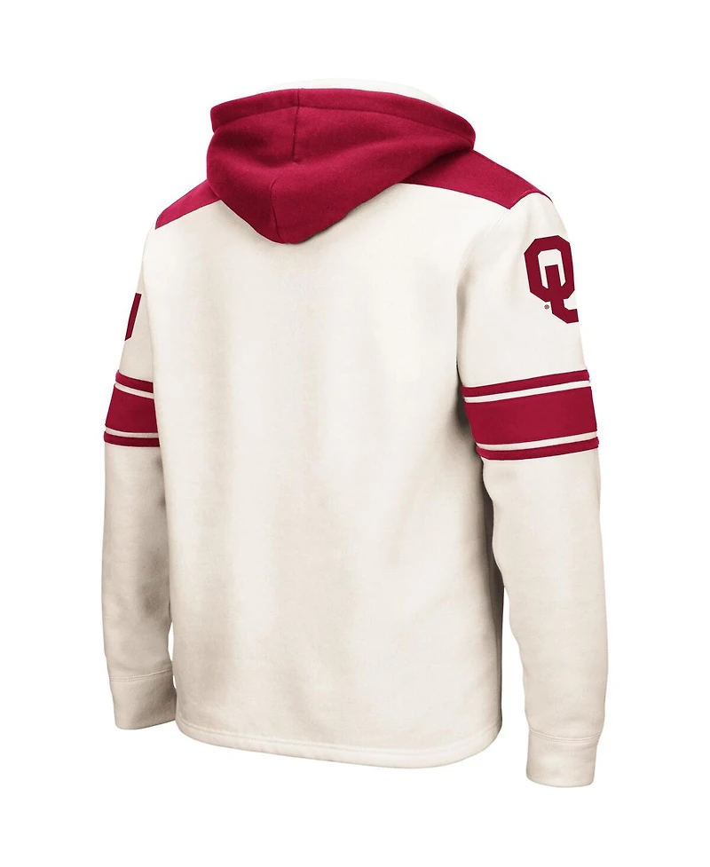 Colosseum Men's Oklahoma Sooners 2.0 Lace-Up Pullover Hoodie