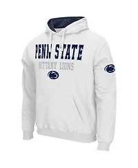 Men's Colosseum White Penn State Nittany Lions Sunrise Pullover Hoodie
