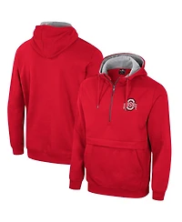 Colosseum Men's Ohio State Buckeyes Half-Zip Hoodie