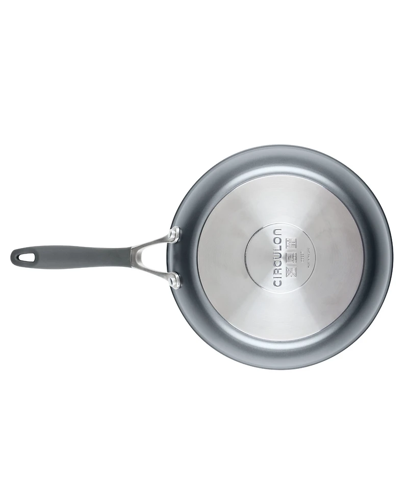 Circulon A1 Series with ScratchDefense Technology Aluminum 2 Piece Nonstick Induction 8.5-Inch and 10-Inch Frying Pan Set