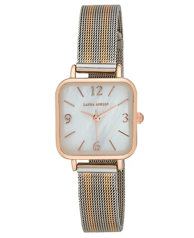 Laura Ashley Women's Quartz Two Tone Alloy Watch 24mm