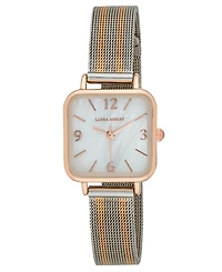 Laura Ashley Women's Quartz Two Tone Alloy Watch 24mm